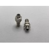 Air Suspension Fittings 2x 2” Long 3/8” PTC To 3/8”