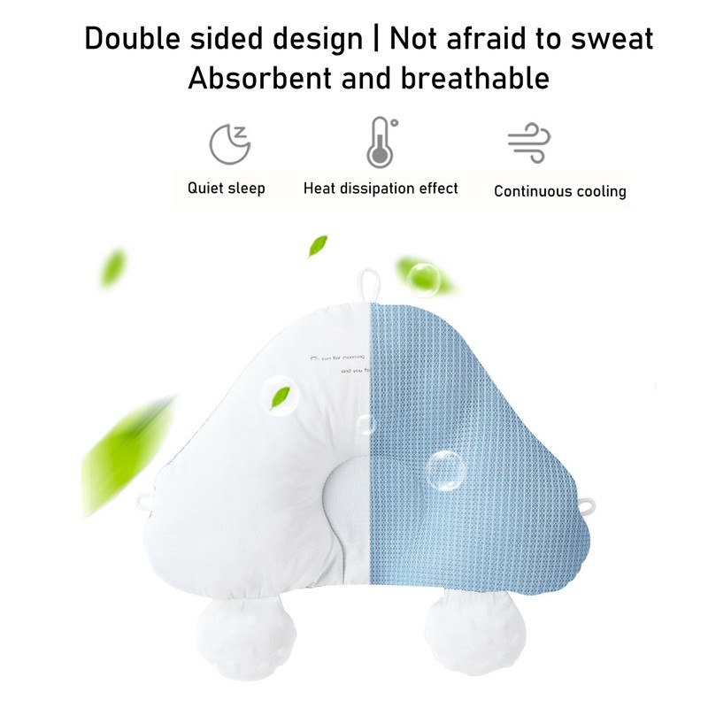 Baby Head Shaped Pillow Soft Nursing Support Adjustable Baby Positioning