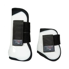 Hkm 91991291.0643 Jumping Gaiters And Fetlocks Set of 4, White/Black White