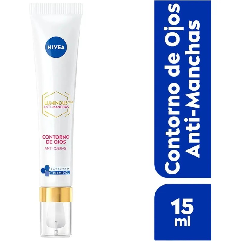 Contorno de Ojos Nivea Cellular Luminous Anti-Ojeras y Antimanchas