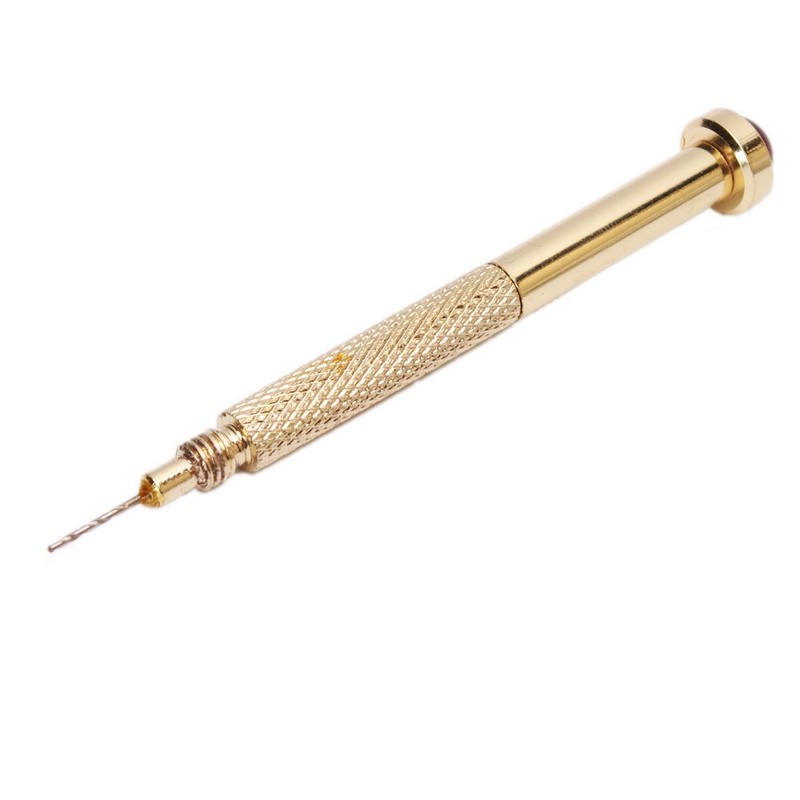 2pcs Nail Art Tips Hand Drill Dangle Pierce Nail Art