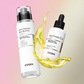 COSRX Vitamin C 13 Booster Set (Vitamin C 13 Serum 20ml + 6 Peptide Serum 150ml) / Daily Vitamin C Ampoule First Step Serum Olive Young Sold-Out Serum