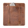 Angus Stoke knife roll bag, genuine buffalo leather - chef's