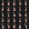 iPEAK Alphabet Keyring Name Initial Letter Keychain A to Z