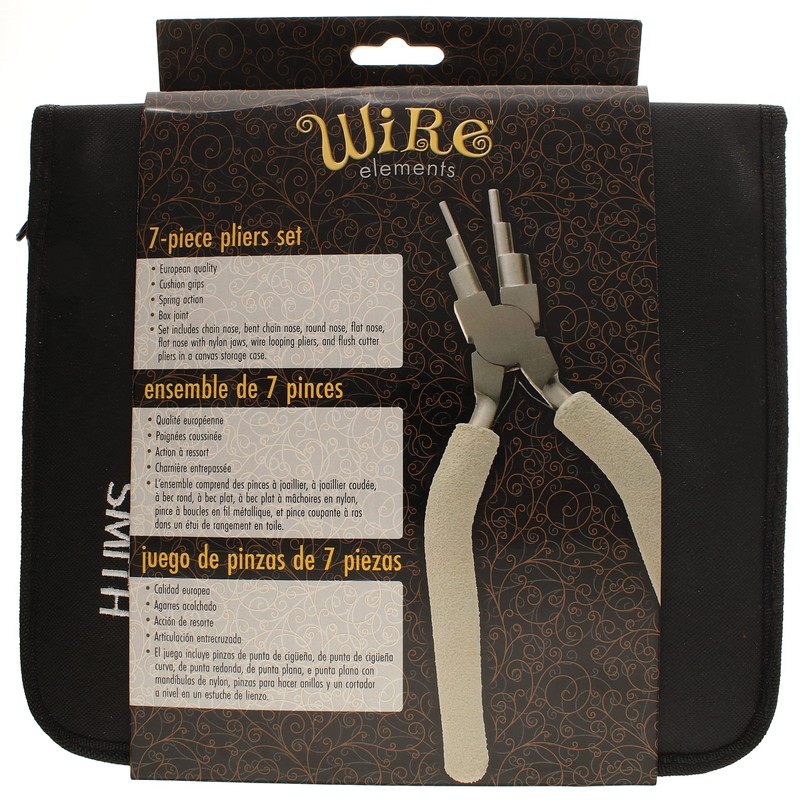 The Beadsmith Wire Elements Tool Set - 7-Piece Kit: Round