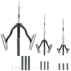 ATPEAM 3-Piece Engine Cylinder Hone Adjustable Deglazer Set for Grinding Holes from Minium 3/4" to Maximum 7" in Diameter with Extra 9-Piece 220 Grit Stones