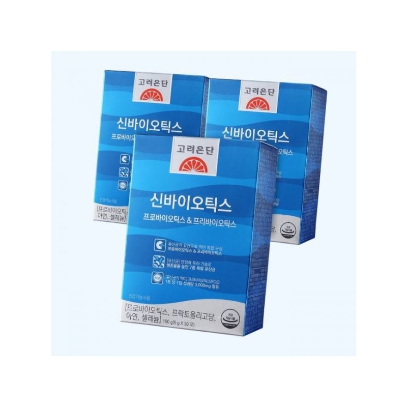 Goryeo Eundan Korea Eundan Synbiotics Probiotics Prebiotics 30 sachets 3