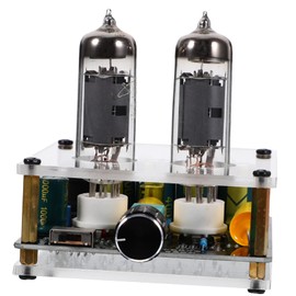 TEHAUX Vacuum Tube Preamp Hi Fi Stereo Preamplifier Board for Home Theater DIY Valve Audio Amplifier for Distortion Sound Easy Installation Stylish Design