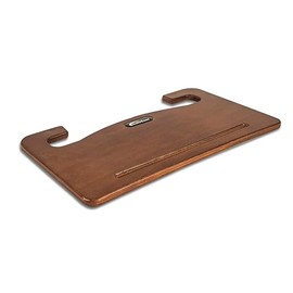 AutoExec AE-WM-21M Wheelmate Car Steering Wheel Tray for Eating on The Go, Writing Space, and Tablet or Laptop Use, Mahogany