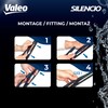 VALEO Silencio 574444 VR66 Wiper Blade 220 mm Rear Resistant