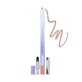 Kosas- Lápiz delineador de labios retráctil Hotliner con pincel y sacapuntas incorporados: contorno fácil, hidratante,