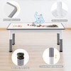DOREROOM Toddler Table, 7 Level Height Adjustable Kids Play Furniture