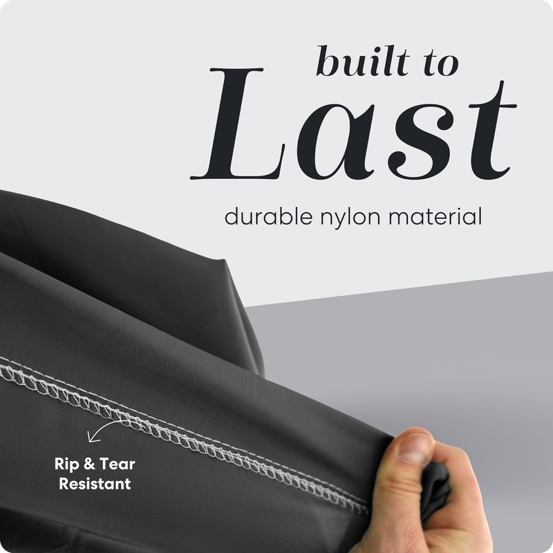 Handy Laundry Bag Shoulder Strap - Drawstring Locking Closure, Durable