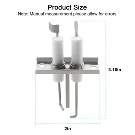 LanKstet 230956 RV Furnace Igniter Electrode Assembly Replacement for Suburban RV Stove 525019 NT-30SP NT-34 Ignition