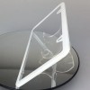 MotorVehicleParts Powder Coated Flat White Slim 2 Hole Stainless Steel