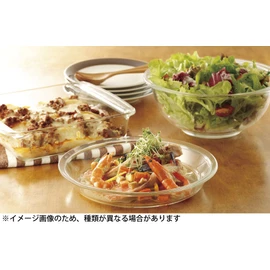 iwaki BC207 Heat-resistant Glass Plates, Tableware, Basic Series, Decorative Plate, Outer Diameter 7.5 inches (19 cm)