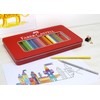 Faber-Castell Classic Colored Pencils Tin Set, 36 Vibrant Colors In
