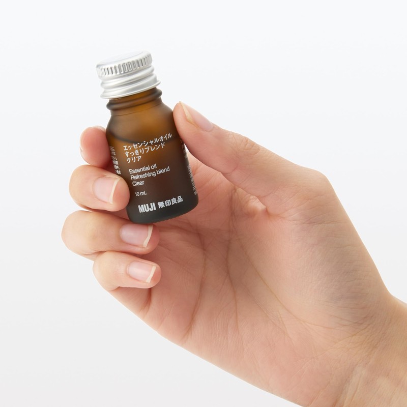 MUJI 83484538 Essential Oil Refreshing Blend, Clear, 0.3 fl oz
