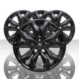 Auto Reflections Set of 4 18" 10 Spoke Wheel Skins for Chevy Impala 2016-2020 - Gloss Black