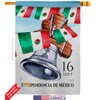 Nationality Mexican Independence Day Garden House Flags Kit Regional Nation