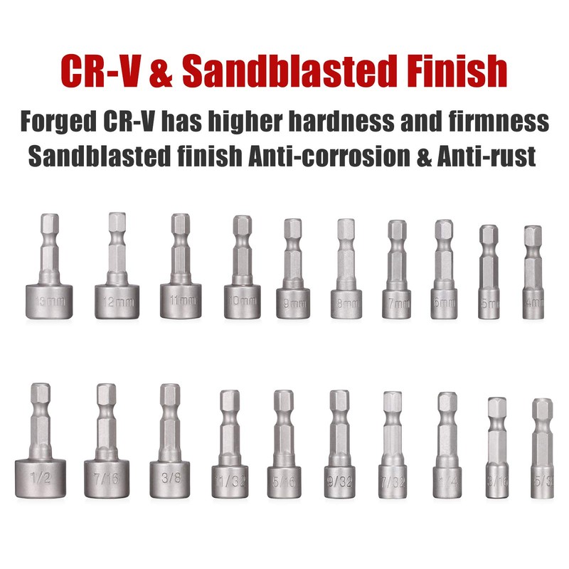ARUCMIN 214-Piece Screwdriver Bit Set S2 Steel Drill bit set