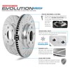 Power Stop JBR751XPR Rear Evolution Drilled & Slotted Rotor Pair