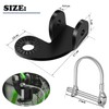 Bicycle Towing Hitch Universal Bicycle Trailer Coupling Adapter for Children's