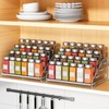 RCHYFEED 4 Tier Spice Rack Organizer, Spice Organization for Cabinet,Pantry,