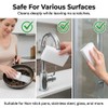 18 Dirt Erasers Double Compacted, Premium Melamine Sponge for Wall,