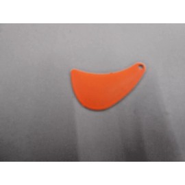 ROCK ISLAND SPORTS # 4.5 Tomahawk Spinner Blades 10 ct Spinner Blades - Fl Orange