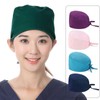 AIMALL 100% Cotton Surgical Scrub Cap Hat Unisex SurgeryTheatre Doctor