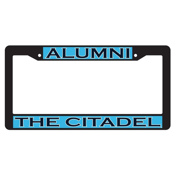Craftique Citadel Bulldogs Plate Frame (BLK Plate Frame Citadel Alumni (31533))