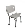 PCP Adjustable Bath & Shower Safety Seat Bench with Backrest