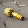 ConstantAir HVAC R32 Reverse Thread 1/4” Female, 1/4” Male Adapter