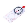Compass Hiking,Orienteering Compasses Boy Scout Compass Outdoor Baseplate Ruler Map