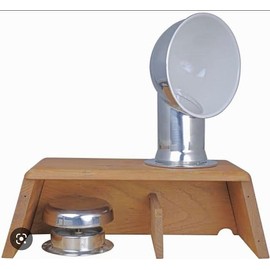 Buchan Marine Mushroom Ventilator, Water-Repellent, Durable Design for Boat, RV, and Van - 3" 304 Stainless Steel