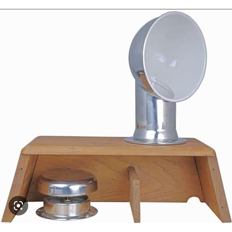 Buchan Marine Mushroom Ventilator, Water-Repellent, Durable Design for Boat, RV,
