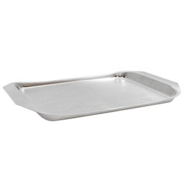 Better Burger Collection™ Large Serving Tray, Stainless Steel, 14 x 10 x 0.5"