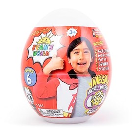 Ryan's World: Mega Micro Mystery Egg - Series 6 | Collectable Surprise Toy | For Kids Aged 3+