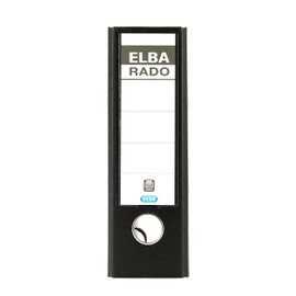 Elba Rado Plastic Folder A5 Height 7.5 cm Wide Black
