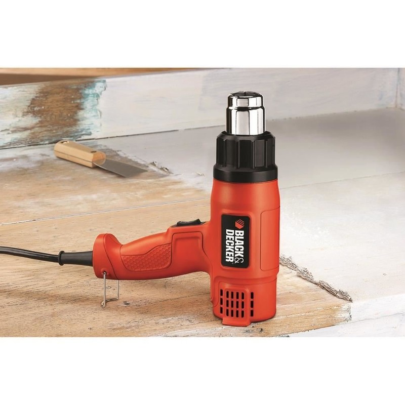 BLACK+DECKER KX1650 – 1750W Heat Gun, 2 Temp Settings, 460-600°C,