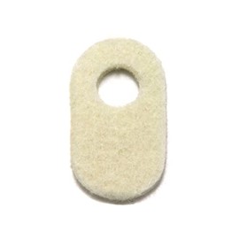 Dr. Jill’s Foot Pads, YJ2456, Latex Free Corn Pad with Off Center Hole-1/8” Felt-100 Pack