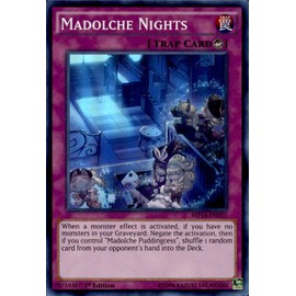 Yu-Gi-Oh! - Madolche Nights (MP14-EN051) - Mega Pack 2014 - 1st Edition - Super Rare