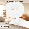 16.4 Feet Foam Weather Stripping Tape,2 Inch W x 1/4