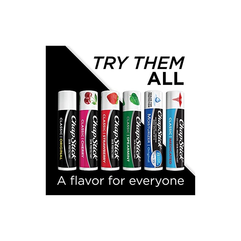 ChapStick Bálsamo labial medicado 1.5 oz (paquete de 5)