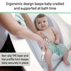 Ingenuity Easy Rinse Bather Baby Bath Seat, Non-Slip Soft Support,