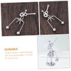 SAFIGLE 4pcs Guitar and Man Balancing Sculpture Stylish Decor for