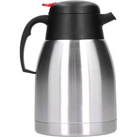 RRMMAN 2.0L Thermal Coffee Carafe Stainless Steel Vacuum Thermal Pot Flask,Thermal Carafe for Hot Liquids for Hot Liquids Vacuum Thermal Pot Creamer Carafe Dispenser Keeping Hot 12 Hours
