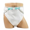 LeakMaster Adult Contoured Cloth Diaper with Nighttime Insert - X-Large
