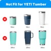 Bluwing Protective Silicone Boot for YETI Rambler Bottle 26oz, Silicone